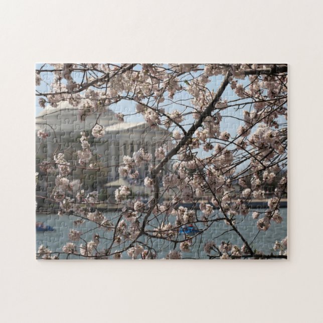Puzzle Les Cerisiers en Fleur à Washington DC (Horizontal)