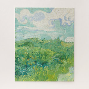 Puzzle Les champs de blé vert Vincent Van Gogh