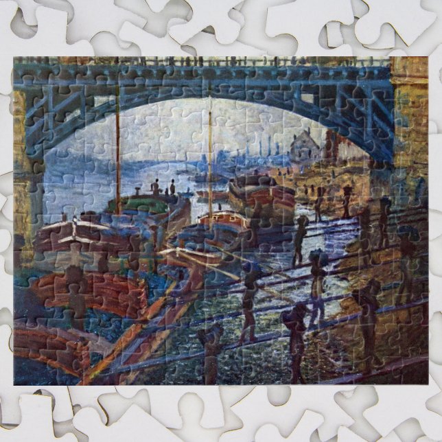Puzzle Les Charbonniers par Claude Monet (Créateur téléchargé)