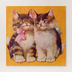 Puzzle Les chatons floofy des années 1930