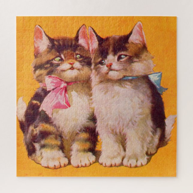 Puzzle Les chatons floofy des années 1930 (Vertical)