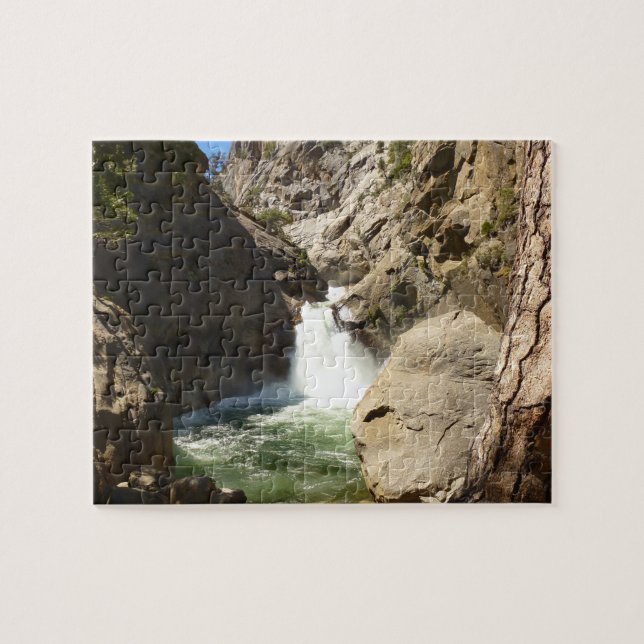 Puzzle Les chutes de Roaring River dans le parc national  (Horizontal)