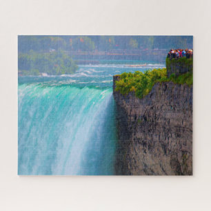 Puzzle Les chutes du fer à cheval de Niagara en scie saut