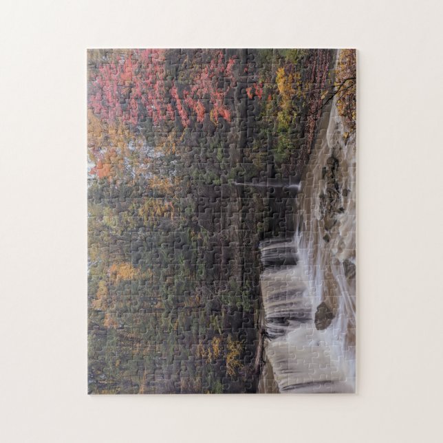 Puzzle Les chutes Great de Tinkers Creek Automne 2023 (Vertical)