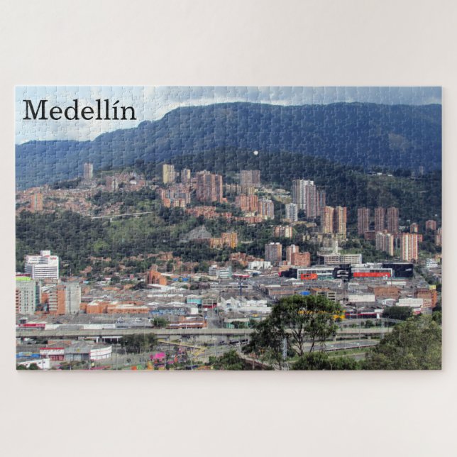 Puzzle les collines de medellín (Horizontal)