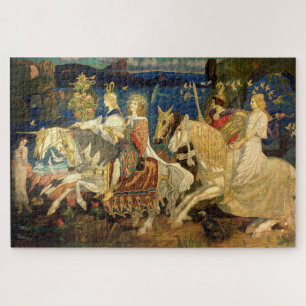 Puzzle Les coureurs de l'art de la renaissance celtique d