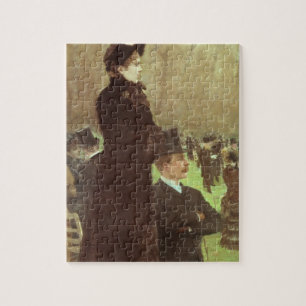 Puzzle Les courses chez Auteuil, Paris (huile sur la