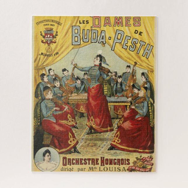PUZZLE LES DAMES DE ~ BUDA PESTH (Vertical)