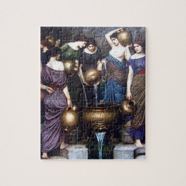 Puzzle Les Danaides par John William Waterhouse (Vertical)