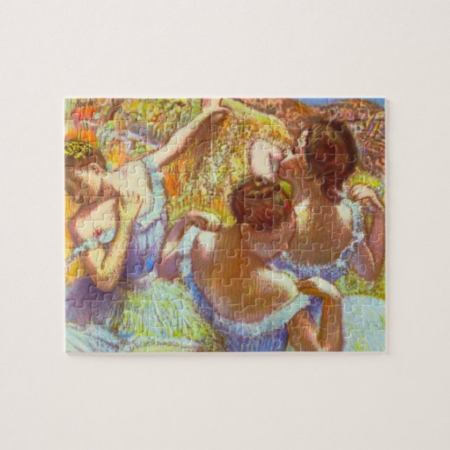 Puzzle Les Danseurs Bleus par Edgar Degas (Horizontal)