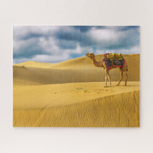 Puzzle Les déserts Thar Desert Rajasthan Inde Camel
