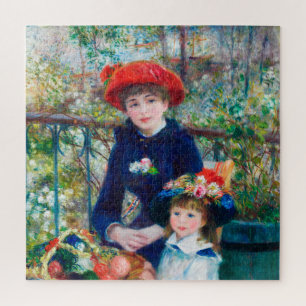 Puzzle Les Deux Soeurs De Pierre-Auguste Renoir Sur La Te