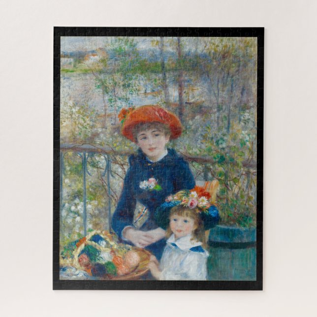 Puzzle "Les Deux Sœurs (sur la terrasse)" (Vertical)