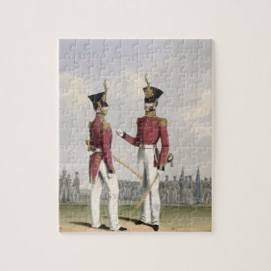 Puzzle Les dirigeants de champ des marines royales,