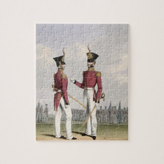 Puzzle Les dirigeants de champ des marines royales, (Vertical)