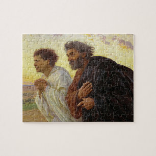 Puzzle Les disciples qui courent au sépulcre par Burnand