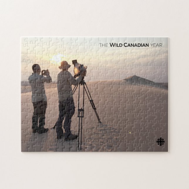 Puzzle Les dunes de sable d'Athabasca (Horizontal)