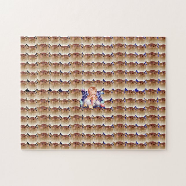 Puzzle les enfants magique sirène poissonner le poisson s (Horizontal)