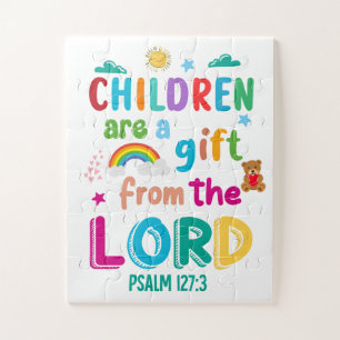 Puzzle Les enfants sont un cadeau du Seigneur Enfants 30
