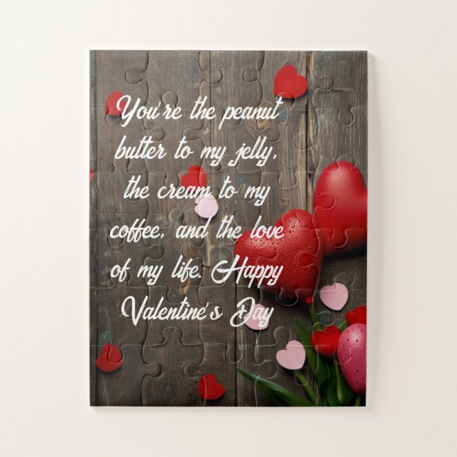 Puzzle Les énigmes du jour de Vlentine (Vertical)