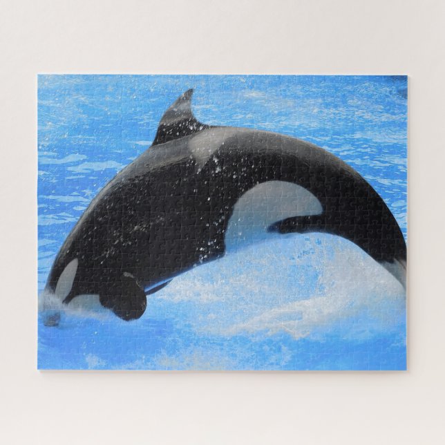 Puzzle Les épaulards de Jigsaw ou Orques baleines tueuses (Horizontal)