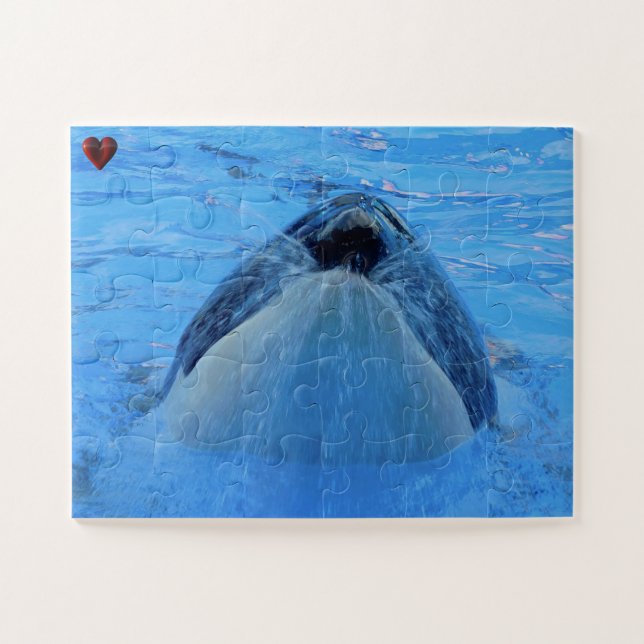 Puzzle Les épaulards de Jigsaw ou Orques baleines tueuses (Horizontal)