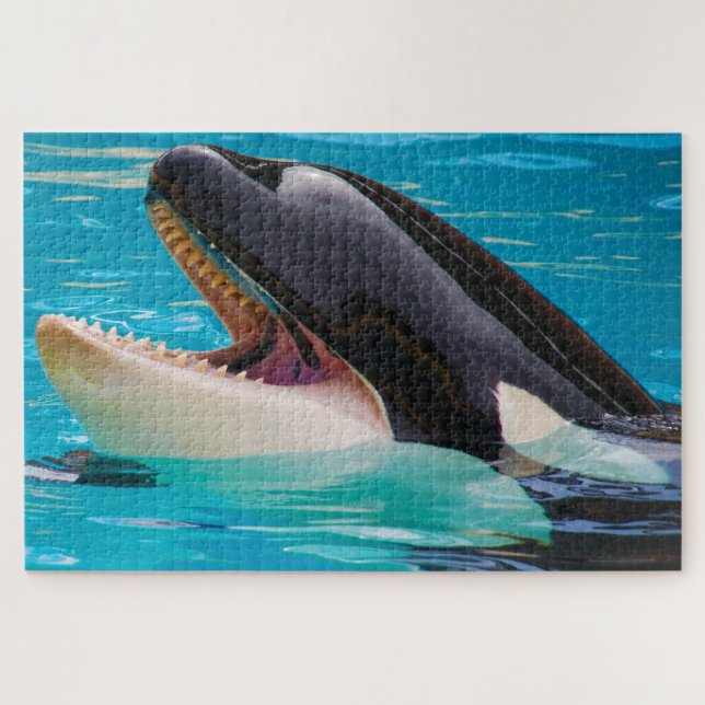 Puzzle Les épaulards de Jigsaw ou Orques baleines tueuses (Horizontal)