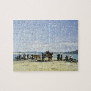 Puzzle Les épouses des pêcheurs bretons, 1870-73 (huile