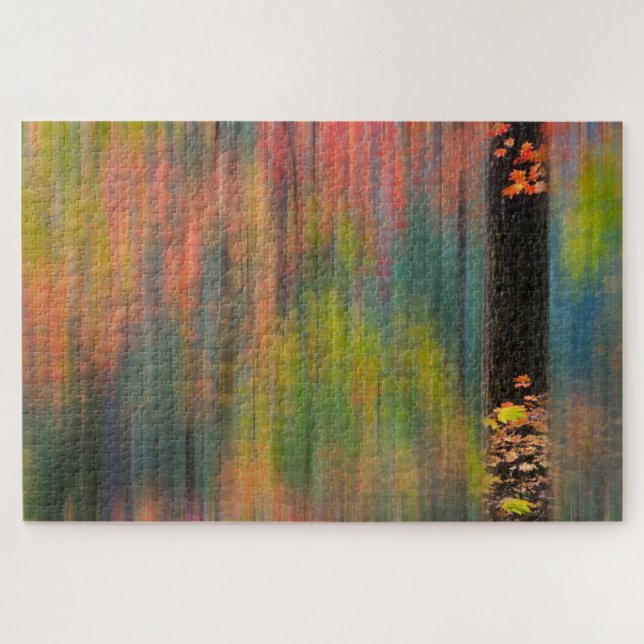 Puzzle Les érables | Parc d'état de Silver Falls (Horizontal)