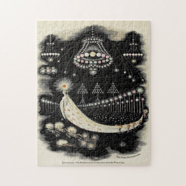 Puzzle Les errances d'une comète, d'un autre monde (Vertical)