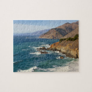 Puzzle Les Etats-Unis, la Californie, grand littoral de