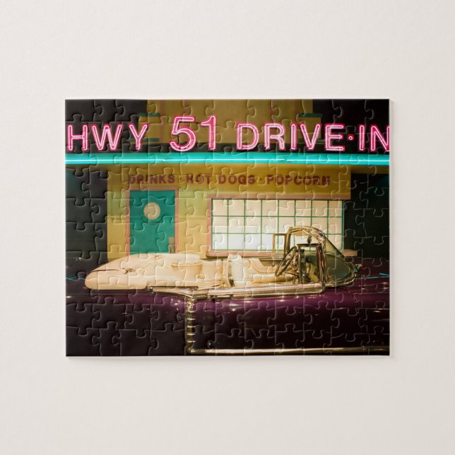 Puzzle Les Etats-Unis, Tennessee, Memphis : Elvis Presley (Horizontal)