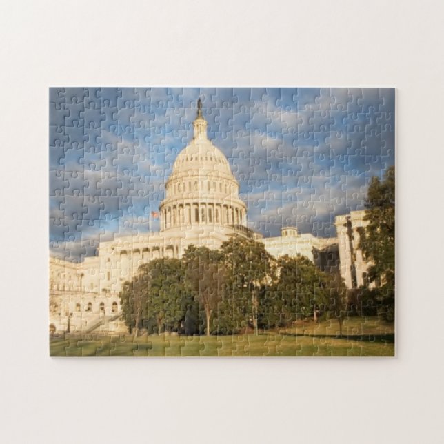 Puzzle Les Etats-Unis, Washington DC, bâtiment de capitol (Horizontal)