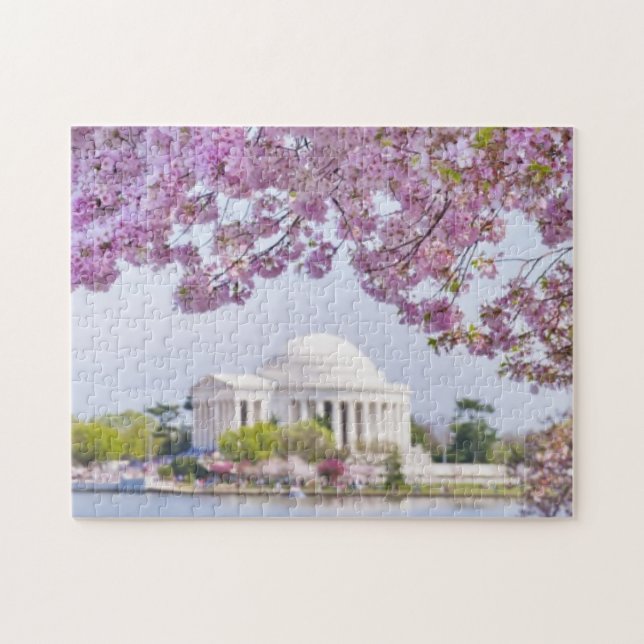 Puzzle Les Etats-Unis, Washington DC, cerisier en fleur (Horizontal)