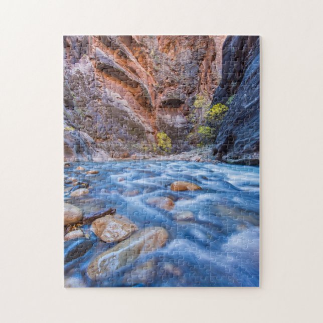 Puzzle Les Étroits De La Vierge À L'Automne 3 (Vertical)