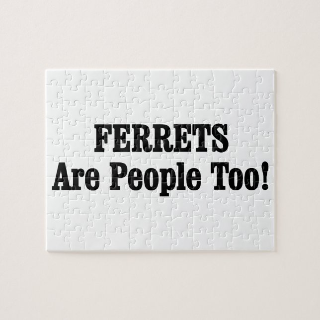 Puzzle Les FERRETS Sont Aussi Des Gens ! (Horizontal)