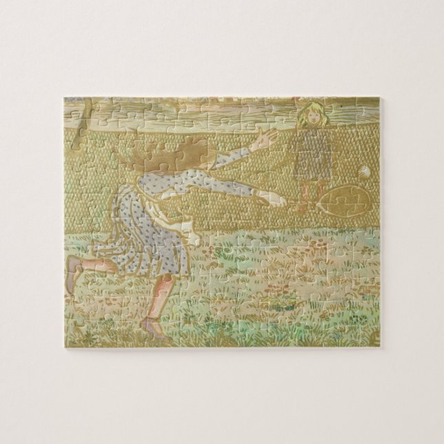 Puzzle Les filles de Camille Pissarro | jouant au tennis, (Horizontal)