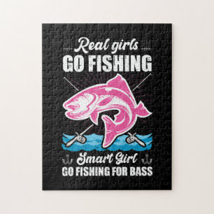 Puzzle Les filles intelligentes Fisher Aller à la pêche