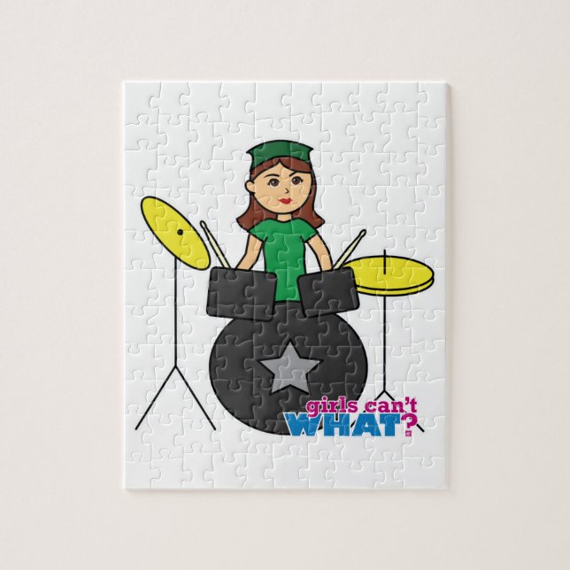 Puzzle  Les filles ne peuvent quoi ? Conception personnal (Vertical)