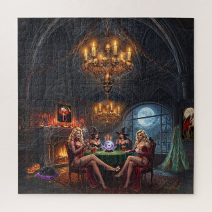 Puzzle Les filles vampires au poker veulent juste s'amuse