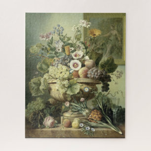 Puzzle Les fleurs et fruits de la vie des beaux-arts néer