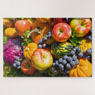 Puzzle Les fruits et légumes de l'abondance