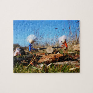 Puzzle Les Fubby qui ont percé la tribu de l'arbre.