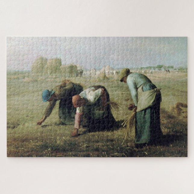Puzzle Les Gleaners, Jean-François Millet (Horizontal)