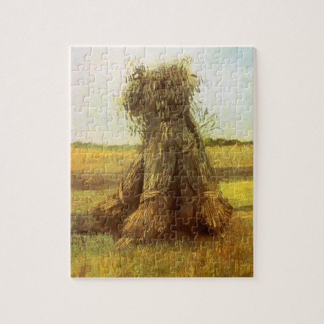 Puzzle Les grains du blé par Vincent van Gogh (Vertical)