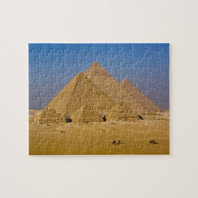 Puzzle Les grandes pyramides de Gizeh, Egypte (Horizontal)