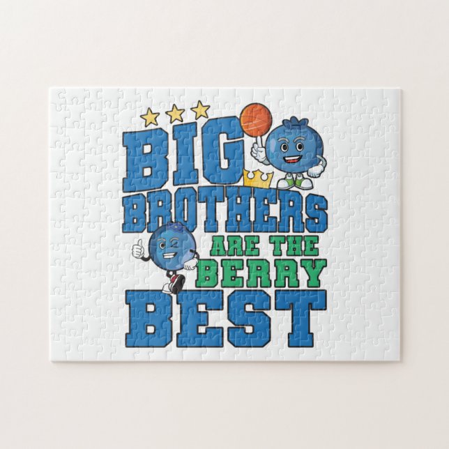 Puzzle Les grands frères sont les meilleurs - Jeu de mots (Horizontal)