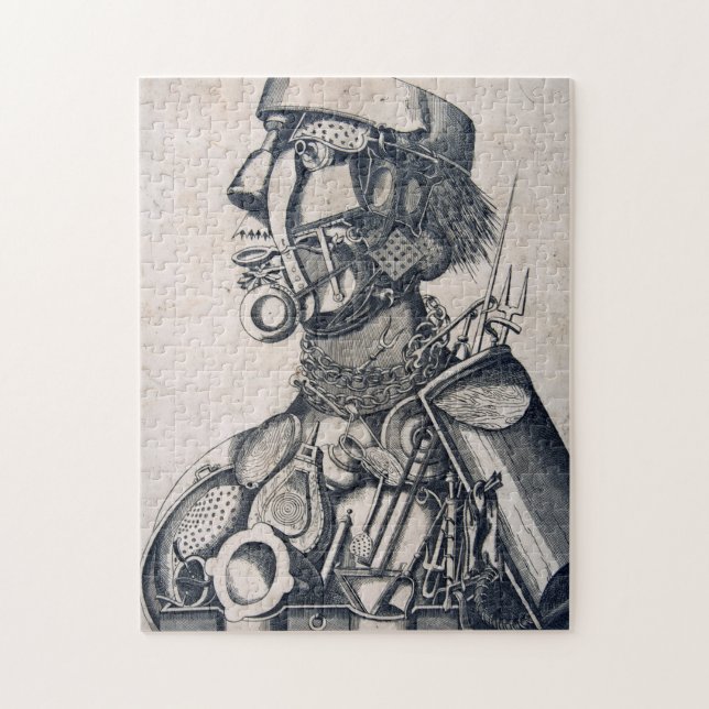 Puzzle Les instruments de subsistance humaine, Arcimboldo (Vertical)