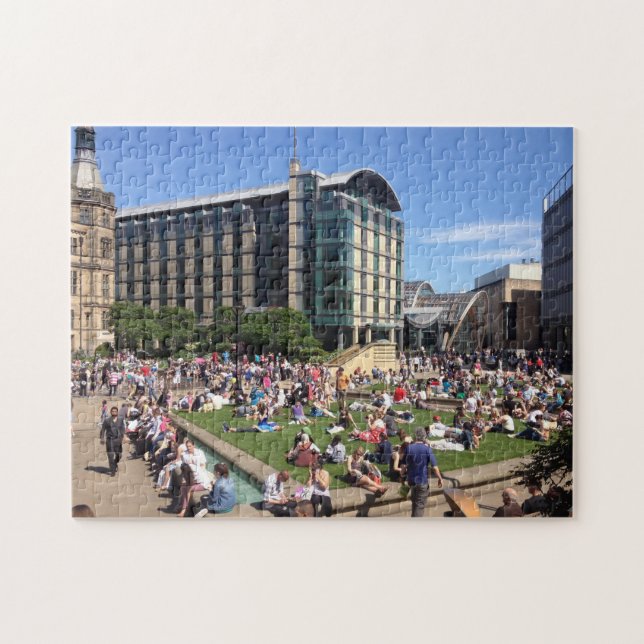 Puzzle Les Jardins De La Paix, Sheffield (Horizontal)