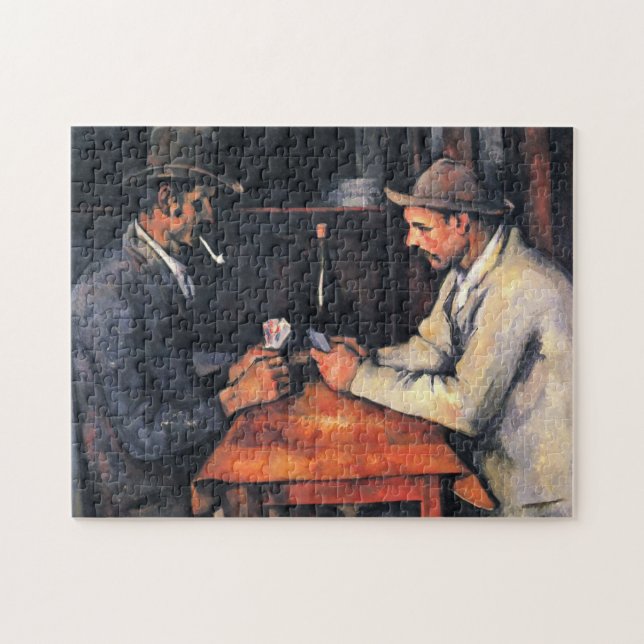Puzzle Les joueurs de cartes par Paul Cezanne (Horizontal)
